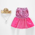 thumbnail image 1 of Pet Halloween Cosplay Costume Funny Cartoon Princess Dress And Hat Set For Small And Medium Dogs, 1 of 13