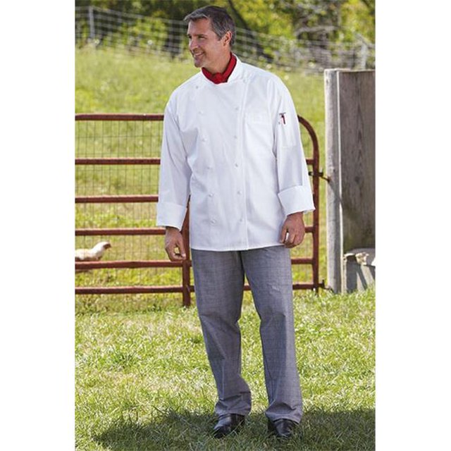 Uncommon Threads 4003-3106 Pantalon de Chef Ample Teint au Fil en Glen Plaid - 2XLarge