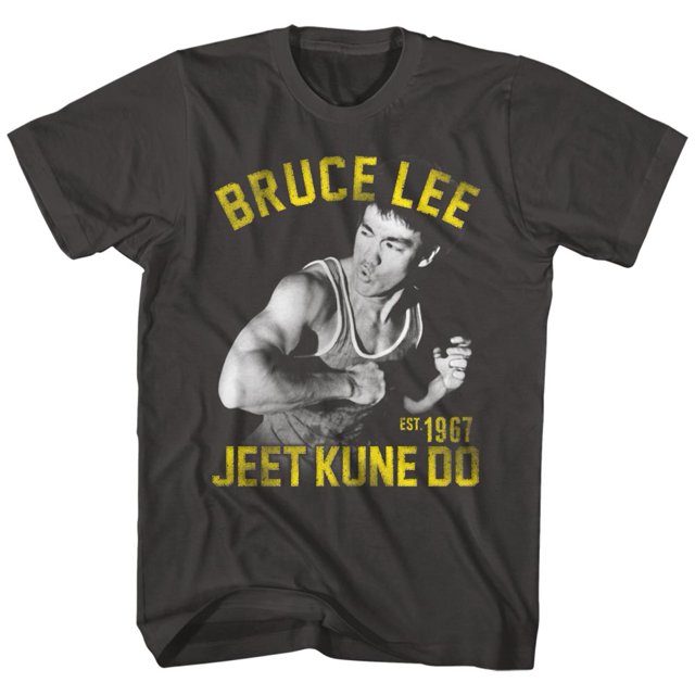 Bruce Lee Action Bruce Smoke Adult T-Shirt 2Xl