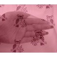 thumbnail image 4 of oneOone Viscose Chiffon Fabric Branch & Owl Block Print Fabric By Yard 42 Inch Wide, 4 of 4