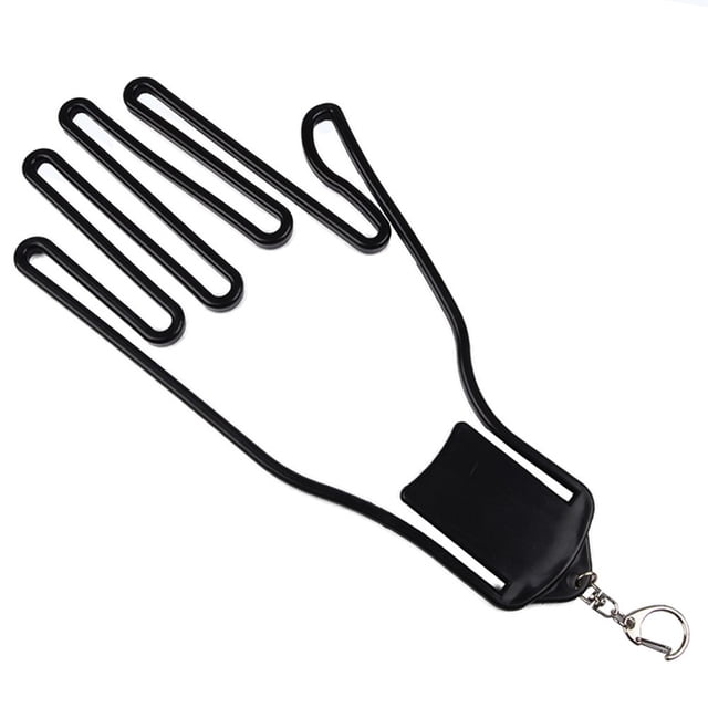 Golf Gloves Holder Sports Golfer Tool Gear Plastic Rack Dryer Hanger Stretcher