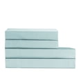 thumbnail image 2 of Opulent Rayon from Bamboo Sheet Set - Queen - Winter Sky, 2 of 3