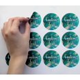 thumbnail image 2 of Darling Souvenir MADE WITH LOVE Marble TexturesTheme - 2" CustomStickersPremium 80 Self-AdhesiveRoundLabels, Personalized Wedding Party FavorStickers/RoundEnvelope Seal, 2 of 6