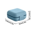 thumbnail image 3 of Blueek Plastic Medication Dispenser - Innovative Divider Cutter for Accurate Dosage | Travel-Friendly, Cost-Effective Pill Organizer, 3 of 7