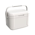 thumbnail image 1 of Pink Pu Camping Cooler 5 Liter Hard Ice Retention Lunch Box Portable Insulated Container White #e1yRe, 1 of 8