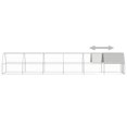 thumbnail image 3 of vidaXL Outdoor Chicken Cage 2x12x2 m Galvanised Steel, 3 of 4