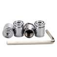 thumbnail image 1 of Xingzhi High-Performance Anti-Theft Tire Valve Caps For Car Beautiful And Fashionable Appearance Stainless Silver, 1 of 6