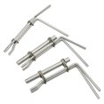 thumbnail image 2 of Hydraulic Cylinder Piston Rod Seal Installation Tool, for U-Cup Seal Installer Tool Kit, Seal Twistor Tool Set- 3 PCS, 2 of 7