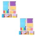 thumbnail image 4 of Ruiboury Multipurpose Notes Book Suitable For Various Tasks And Situations Highlight Mark Pad Sticky Notes 2Set, 4 of 6