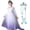Dress+Accessories, variant on HAWEE Elsa Princess Dress Snow Queen Cosplay Snowflake Costume Dresses for Girls Long Sleeve Sequined Princess Party Dress