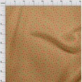thumbnail image 4 of oneOone Cotton Poplin Orange Fabric Tropical Craft Projects Decor Fabric Printed By The Yard 56 Inch Wide, 4 of 5