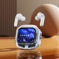 thumbnail image 2 of Earphones In Ear LCD Color Screen Noise Reduction Transparent Long Endurance Sports Earphones, 2 of 9