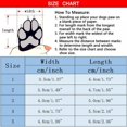 thumbnail image 2 of Bottes pour Chien Imperméables Chaussures d'Hiver pour Animaux de Compagnie Bottines de Neige pour Animaux de Compagnie Protection des Pattes par Temps Froid avec Semelle Antidérapante pour Petits et Moyens Chiens 4 Pcs, 2 of 6
