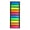 A, variant on QIDESHIP Sticker Notes 5 Squares 5 Arrows, Plastic Paper Note, one Sheet Contains 10 Stickers, 5 Sets Of Flat-Top Stickers and 5 Sets Of Arrow-Shaped Stickersnotes, Markers Sticky index Tabs