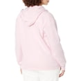 thumbnail image 2 of Hanes Chandail à Capuchon à Fermeture Éclair Intégrale ComfortSoft EcoSmart pour Femmes, 2TG, Rose Pâle, 2 of 5