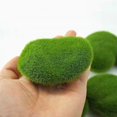 thumbnail image 4 of 6 Pieces 3 Sizes Artificial Moss Rocks Faux Green Moss Home Garden Decorative, 4 of 8