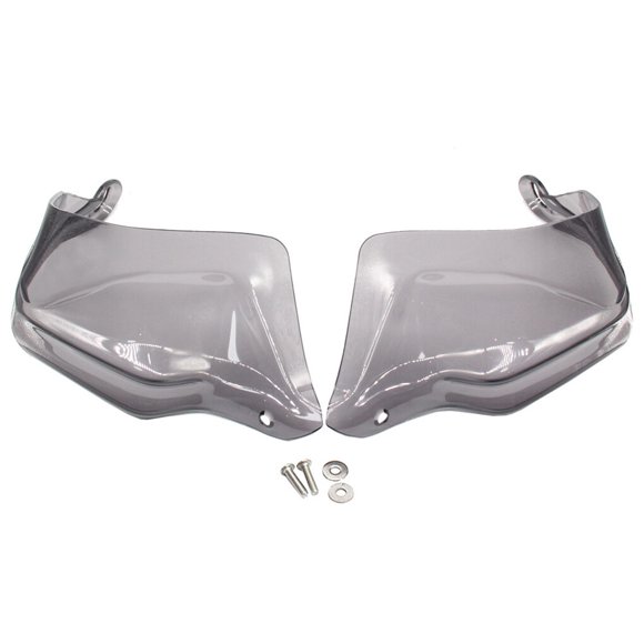 pitrice 1 Pair Motorbike Windshield Modification Windscreen Windproof Protector Modified Guard Accessory Replacement for R1200GS 800GS Gray