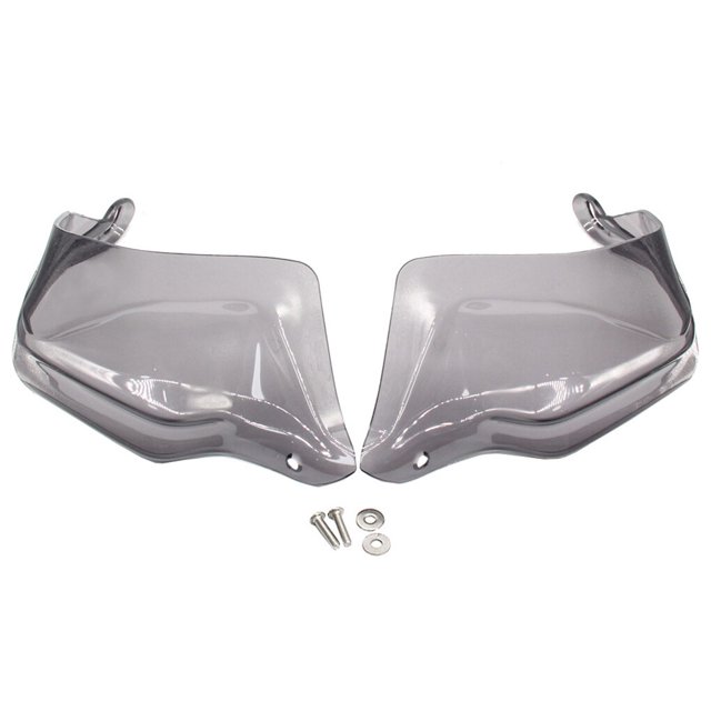 pitrice 1 Pair Motorbike Windshield Modification Windscreen Windproof Protector Modified Guard Accessory Replacement for R1200GS 800GS Gray