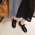 thumbnail image 2 of TIEVOSA Chaussures pour Femmes Rétro à Bout Plat à Talon Moyen, 2 of 6