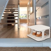 Wzzjkit Shoe Rack for Closet, Shoe Rack Mini Narrow Layered Partition Shoe Storage Artifact, Shoe Rack