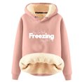 thumbnail image 1 of Birdeem Sweat à Capuche d'Hiver Chaud en Peluche pour Femmes Manches Longues, 1 of 1