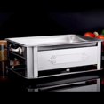 thumbnail image 3 of S SERENABLE barbecue grill accESSories tools cooking 40x30cm Windproof, 3 of 8