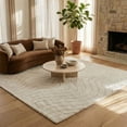thumbnail image 4 of Rug Branch Casa Abstract Indoor Area Rug, Beige Cream, Modern - Living Room, Bedroom, Dining Room, and Kitchen, 4 of 7