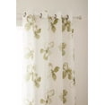 thumbnail image 4 of Bouclair Rideau Voile Bleu Nima 52x108 Po (132x274 cm), 4 of 4