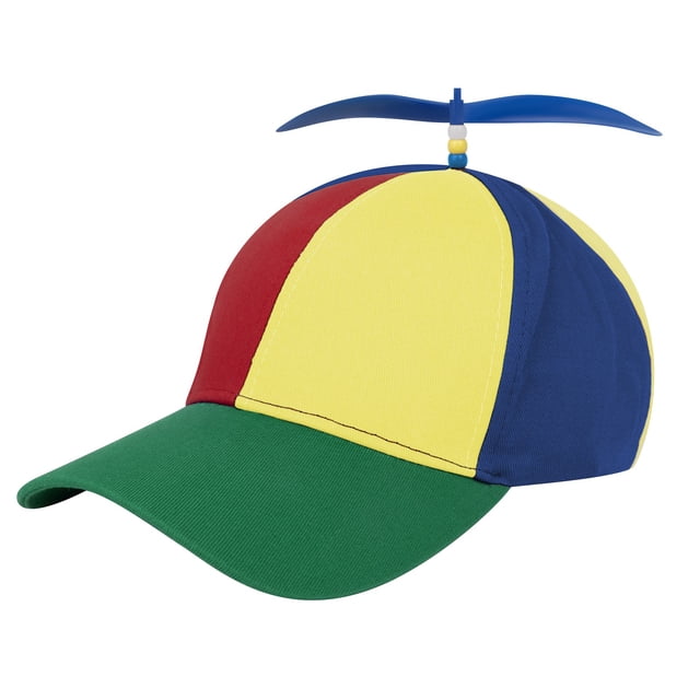 TOPTIE Chapeau de Soleil à Hélice pour Tout-Petit, Casquette d'Hélicoptère Amusante pour 2 à 7 Ans