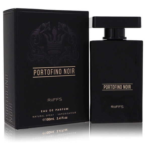 Portofino Noir par Riffs Vaporisateur Eau de Parfum 3,4 Oz pour Hommes Vaporisateur Eau de Parfum 3,4 Oz