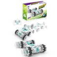 thumbnail image 4 of Green Mini Rc Stunt Car Remote Control Toy 4Wd Drift Vehicle With 360 Degree Rotation Function 6.97X4.33X1.89 Inches 1.01 Lbs, 4 of 8