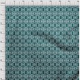 thumbnail image 3 of oneOone Cotton Poplin Fabric Check & Geometric Print Sewing Fabric BTY 56 Inch Wide, 3 of 4