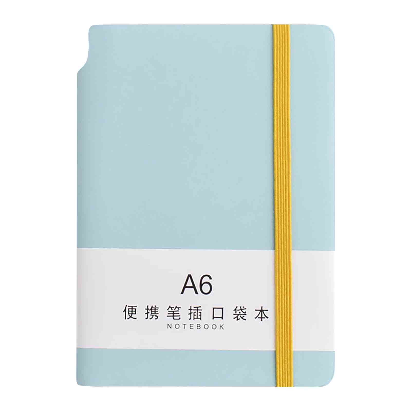 PEONAVET A Notebook A6 Horizontal Notebook Hand Thickened Office Learning Notebook