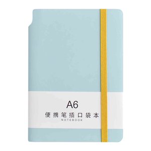 PEONAVET A Notebook A6 Horizontal Notebook Hand Thickened Office Learning Notebook