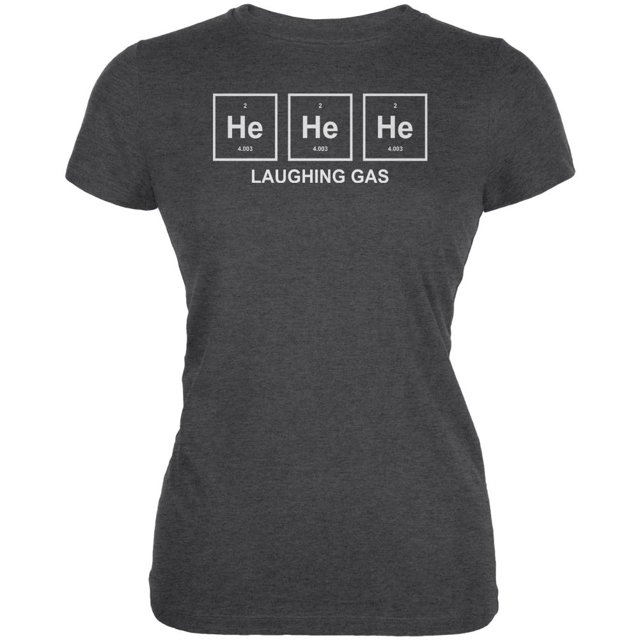 He He Helium T-Shirt Drôle Tableau Périodique Juniors Doux