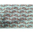 thumbnail image 4 of oneOone Cotton Cambric Fabric Fish Block Printed Craft Fabric BTY 56 Inch Wide, 4 of 4