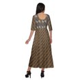 thumbnail image 4 of Moomaya Haut Indien Imprimé Robe Kurti Longue Tunique à Manches 3/4 Robes pour Femmes, 4 of 5