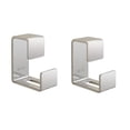 thumbnail image 2 of Chmadoxn Pcs Basin Rack Bathroom Wall Hooks Bathroom Towel Rack Coat Hooks Wall Mounted Robe Hooks Metal Clothes -Mounted Storage Bracket Hanging Basin Stainless 10ML bathroom hook, 2 of 8