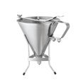 thumbnail image 4 of Distributeur de Pâte à Crêpes et Gaufres en Acier Inoxydable avec Entonnoir et Support pour, 4 of 9