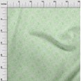 thumbnail image 3 of oneOone Velvet Green Fabric Abstract Craft Projects Decor Fabric Printed By The Yard 58 Inch Wide, 3 of 4