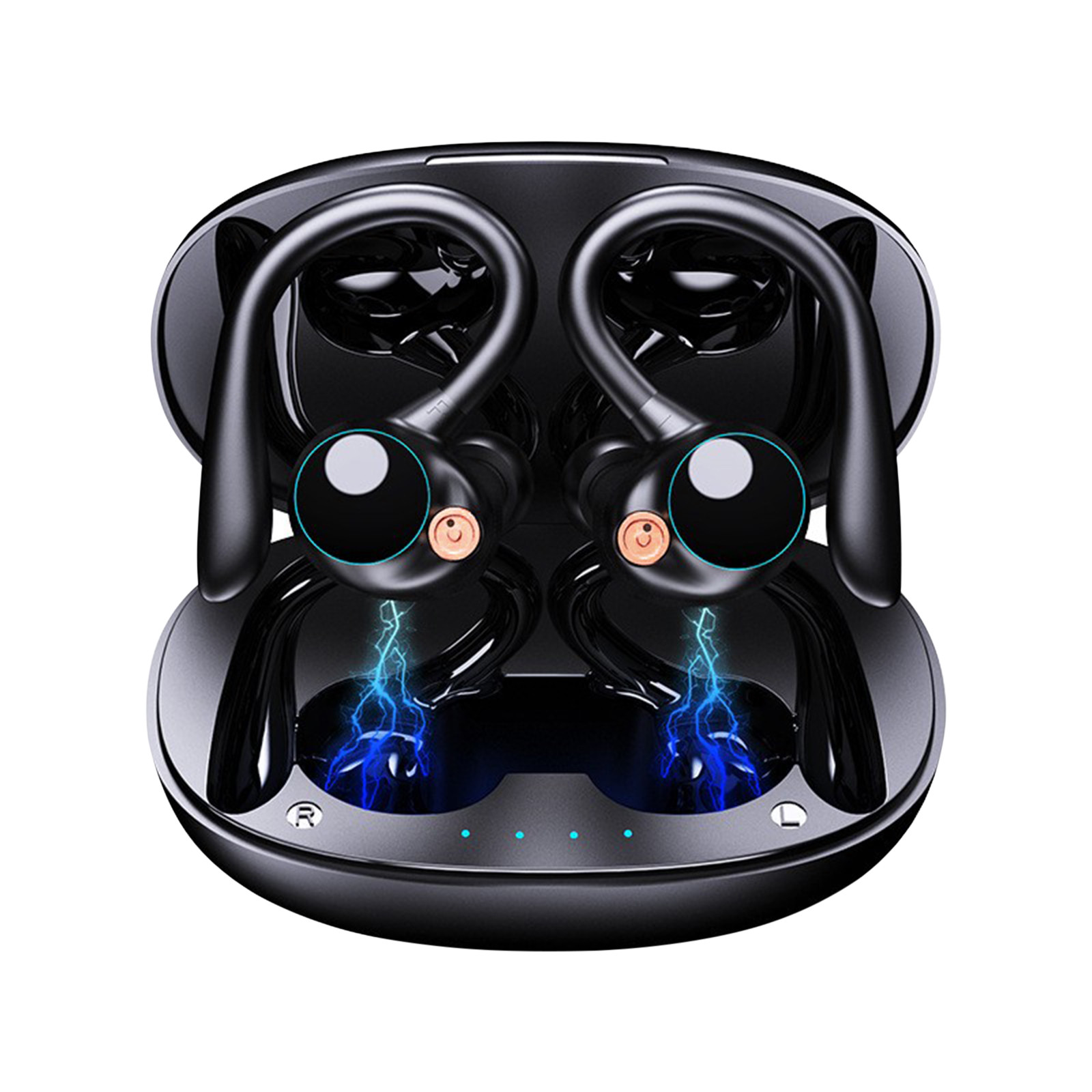 Bluetooth Headphones Wireless Earbuds Bluetooth 5.2+EDR|ENC+ANC Noise Cancelling Headphones Sports Earphones With Microphone For Calls