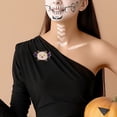 thumbnail image 4 of Pumpkin Ghost Metal Brooch Set Halloween Funny Badge Pins for Clothes Bag Decor, Cartoon Costume Accessory Collection, 4 of 4