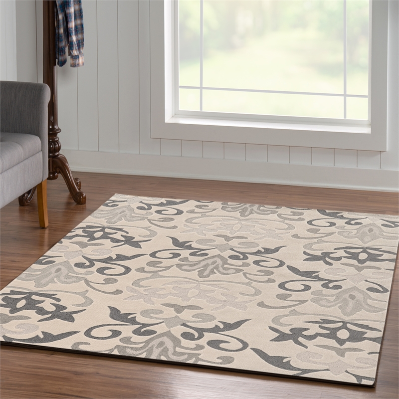 5X7 TRIO CHASM IVORY - FRENCH