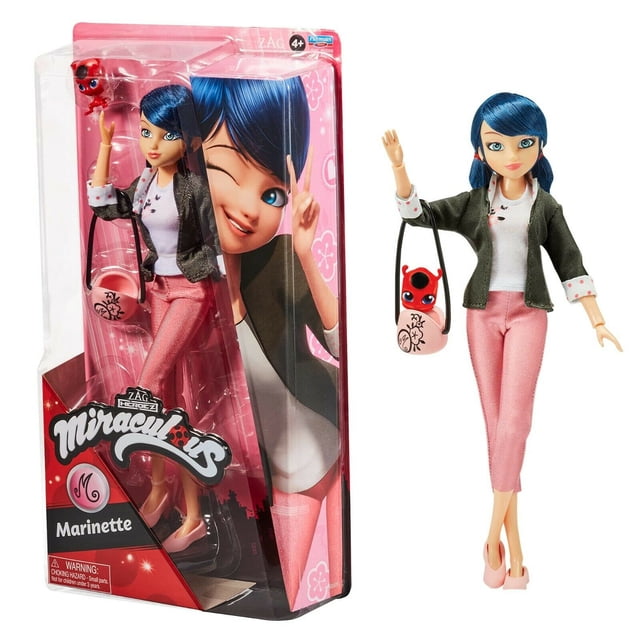 Nouveau Miraculous Ladybug MARINETTE Mode Poupée 10,5” Compagnons de Jeu