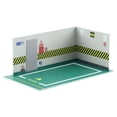 thumbnail image 2 of lionlar Mini Scale Car Parking Building Diorama Layout O O, 2 of 8