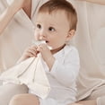 thumbnail image 4 of Btomtd Infant Cloth Soothing Handkerchief Infant Sleeping Doll Soothing Handkerchief, Beige, 4 of 5