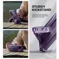 thumbnail image 4 of Dexnor for Samsung Galaxy A16 5G Case, [2 Front Frame] [Bulit-in Slide Camera Cover & Kickstand] Heavy Duty Protection Shockproof Samsung A16 5G Case with Screen Protector, 6.7 inch Purple, 4 of 7