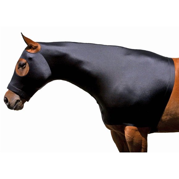 Sleazy Sleepwear for Horses Sleazy Hood Black S
