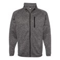 thumbnail image 1 of Burnside Veste en Tricot pour Hommes, L, Charbon Chiné, 1 of 1