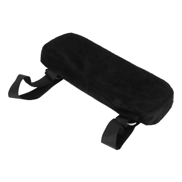 Office Chair Armrest Pad, Chair Arm Rest Cushion Black Comfortable Adjustable For Wheelchairs